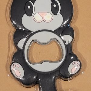 Kitty Cat Shape Home Silicone Official Bottle Opener TMD